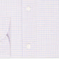 Camisa Tommy Hilfiger Masculina de Manga Longa com Gola Vichy e Ajuste Clássico, Azul Brilhante, Tamanho 18,5X34-35