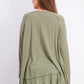 Estilo &amp; Co Feminino Algodão Cano Alto-Cinza Verde Tamanho Extra Pequeno