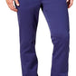Calça Chino Masculina Club Room Stretch Azul Escuro Tamanho 38X32