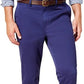 Calça Chino Masculina Club Room Stretch Azul Escuro Tamanho 38X32
