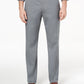 Calça Chino Masculina Club Room Classic Fit com Perna Reta Cinza Tamanho 36X32
