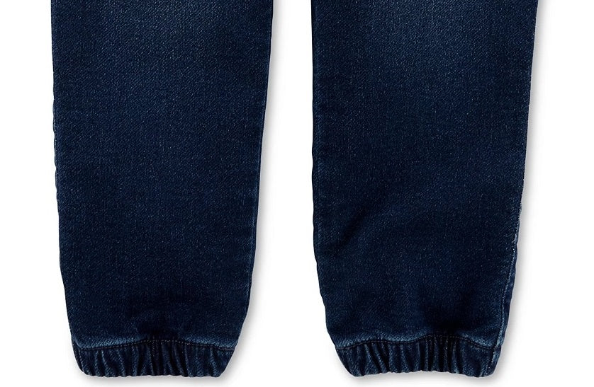 Calça jogger jeans Carter's Toddler Boy's Pull On Azul Tamanho 3T