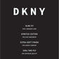 Camisa social masculina DKNY Slim Fit Stretch Solid Azul Marinho Tamanho 34-35