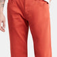 Calça jeans Levi's 502 Regular Tapered Fit Masculina Laranja Escuro Tamanho 36X34