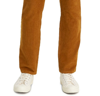 Calça Levi's 502 Taper Veludo Cotelê Masculina Marrom Tamanho 32X30
