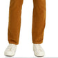 Calça Levi's 502 Taper Veludo Cotelê Masculina Marrom Tamanho 34X29