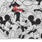 Camiseta masculina Jem Repeating Mickey Mouse da Jem, branca, tamanho extragrande