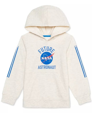 Moletom com capuz Jem Toddler Boys NASA Future Astronaut Bege Tamanho 3