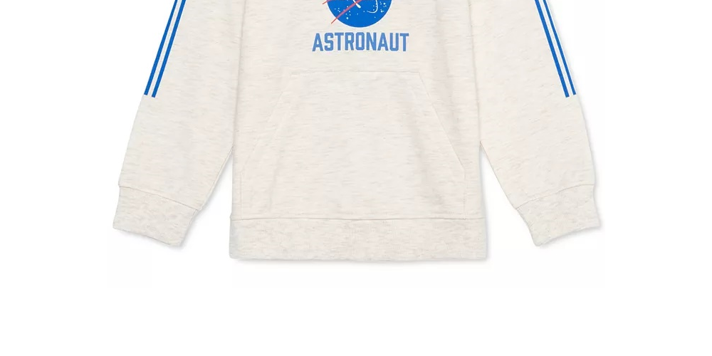 Moletom com capuz Jem Toddler Boys NASA Future Astronaut Bege Tamanho 3