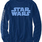 Camiseta infantil Star Wars Stormtrooper 77 Grid para meninos, azul marinho, tamanho 3