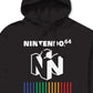 Moletom com capuz gráfico masculino híbrido preto tamanho XX-G