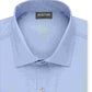 Camisa social masculina Kenneth Cole Reaction com botões e ajuste justo, azul, tamanho 14,5 x 32-33