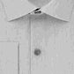Camisa masculina Kenneth Cole Reaction Slim Fit Broadcloth French Cuff cinza tamanho 17,5 x 32 x 33
