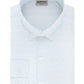 Camisa social masculina Kenneth Cole Reaction com estampa geométrica azul, tamanho 14,5 x 32 x 33