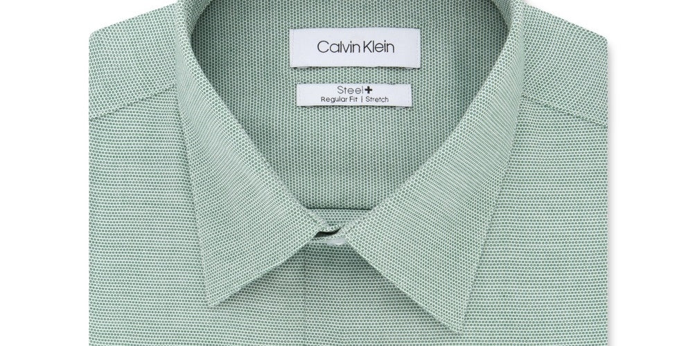 Camisa social verde masculina Calvin Klein tamanho 16x34x35