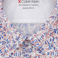 Camisa social masculina Calvin Klein Extra Slim Fit vermelha tamanho 15x32-33