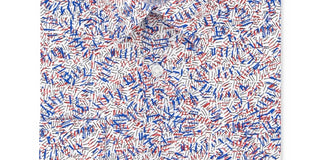 Camisa social masculina Calvin Klein Extra Slim Fit vermelha tamanho 15x32-33