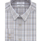 Camisa social masculina Calvin Klein Slim Fit Stretch Performance xadrez bege tamanho 16,5 x 32 x 33