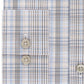 Camisa social masculina Calvin Klein Slim Fit Stretch Performance xadrez bege tamanho 16,5 x 32 x 33
