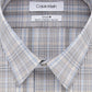 Camisa social masculina Calvin Klein xadrez com gola bege tamanho 15x32x33