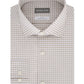 Camisa social masculina Michael Kors Slim-Fit sem passar a ferro Airsoft Performance Stretch Check, bege, tamanho 32-33