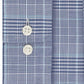 Camisa social xadrez elástica Michael Kors masculina slim fit, sem necessidade de passar a ferro, tamanho 34-35