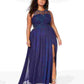 Vestido feminino City Studios com estampa tulipa e detalhes da moda, azul-marinho, tamanho 22W