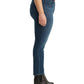 Calça jeans skinny plus size rasgada Levi's feminina, azul, tamanho 22W