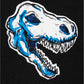 Camiseta de algodão com estampa de dinossauro fluorescente Carter's Little &amp; Big Boys, preta, tamanho 6