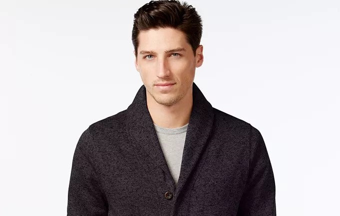 Suéter masculino Levi's de malha de lã, preto, tamanho XX-G