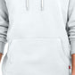 Moletom com capuz Levi's masculino com logotipo, branco, tamanho X-G