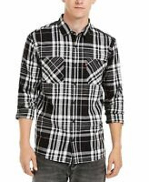 Camisa xadrez masculina Levi's Malden verde tamanho XX-G