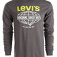 Camiseta Levi's Masculina Manga Longa Network Preta Tamanho XX-G