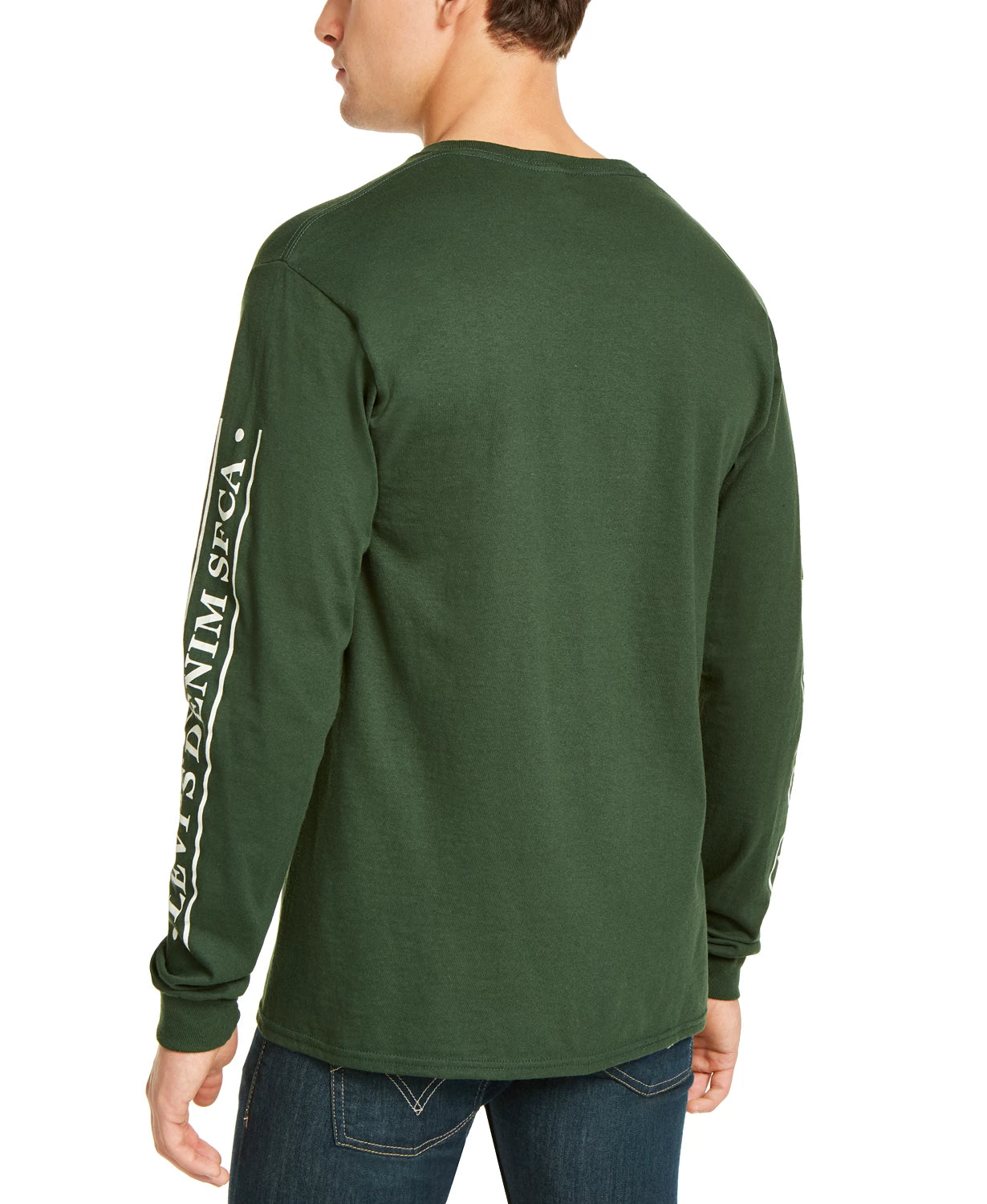 Camiseta Levi's Masculina Tundra Logo Graphic Verde Tamanho X-G