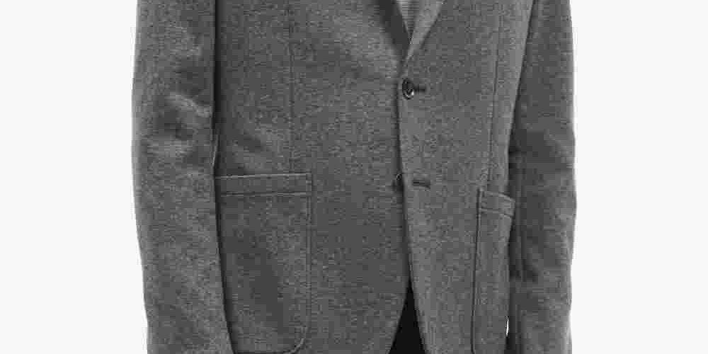 Calvin Klein Jaqueta Slim Fit Douglas Masculina Cinza Tamanho Médio