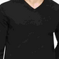 Suéter Calvin Klein Masculino de Lã Merino com Gola V, Cinza Escuro, Tamanho XS