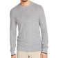 Suéter masculino Calvin Klein Merino com gola redonda, prateado, tamanho extragrande
