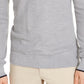 Suéter masculino Calvin Klein Merino com gola redonda, prateado, tamanho extragrande