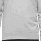 Calvin Klein Suéter Masculino Gola Alta com Zíper 1/4 Prata Tamanho Médio