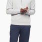 Suéter Calvin Klein Masculino com Zíper 1/4, Prateado, Tamanho XXG