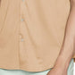 Camisa polo Calvin Klein masculina de manga curta com botões Liquid Touch, marrom, tamanho pequeno