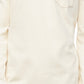 Camisa polo masculina Calvin Klein com gola e zíper 1/4, branca, tamanho extragrande