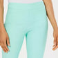 Calça feminina Charter Club Petite Cambridge Tummy-Control Slim-Leg Azul Brilhante Tamanho 16X3