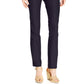 Calça feminina Charter Club Petite Cambridge Tummy-Control Slim-Leg Azul Tamanho 20X4