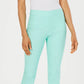 Calça feminina Charter Club Petite Cambridge Tummy-Control Slim-Leg Azul Brilhante Tamanho 24X4.5