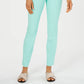 Calça feminina Charter Club Petite Cambridge Tummy-Control Slim-Leg Azul Brilhante Tamanho 24X4.5