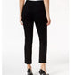 Calça jeans skinny feminina Charter Club Bristol, preta, tamanho 10, pequena