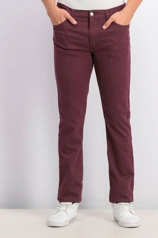 Calça jeans Levis 511 Slim Fit Stretch Flanela Masculina Vermelha Tamanho 31X32