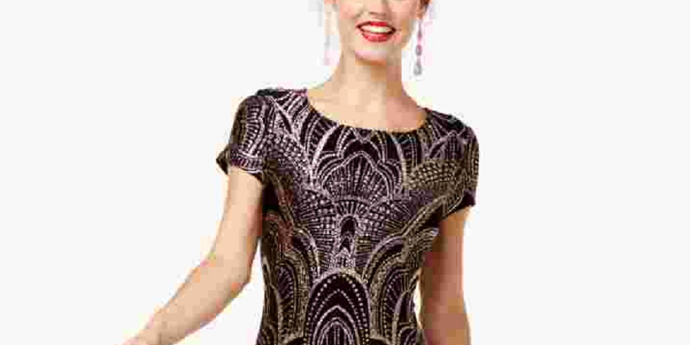 Jump Feminino Preto Manga Curta Decote Joia Acima Do Joelho Bodycon Vestido De Cocktail Preto Tamanho XX-S