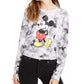Blusa com estampa gráfica do Mickey Mouse Tie Dye da Disney Junior, cinza, tamanho extragrande
